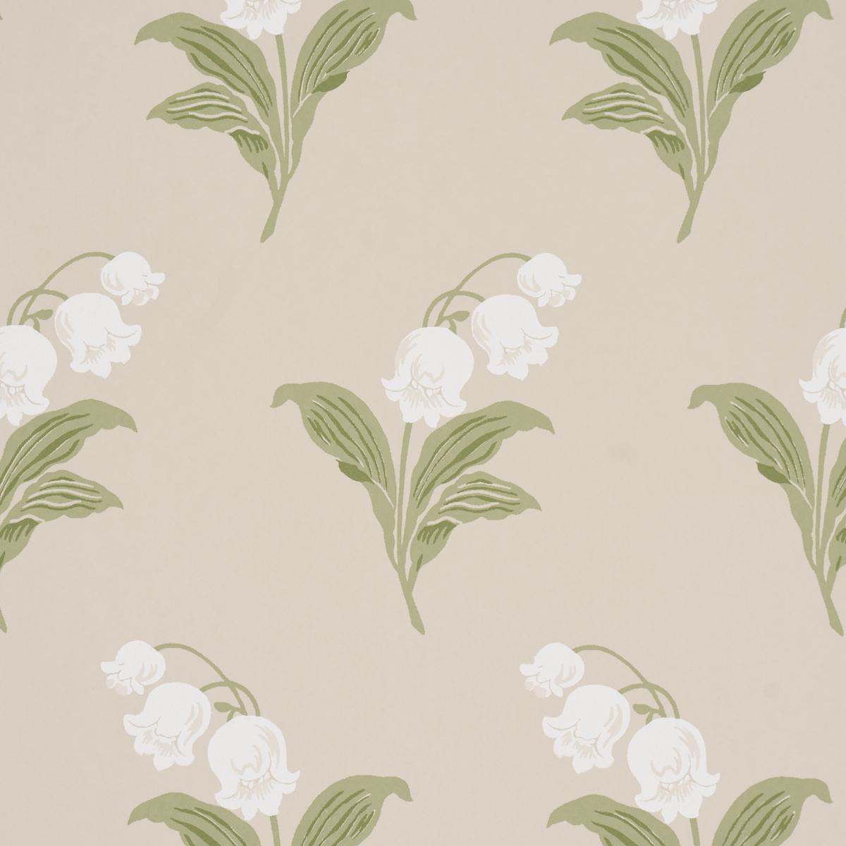 Schumacher Lily Of The Valley Wallpaper