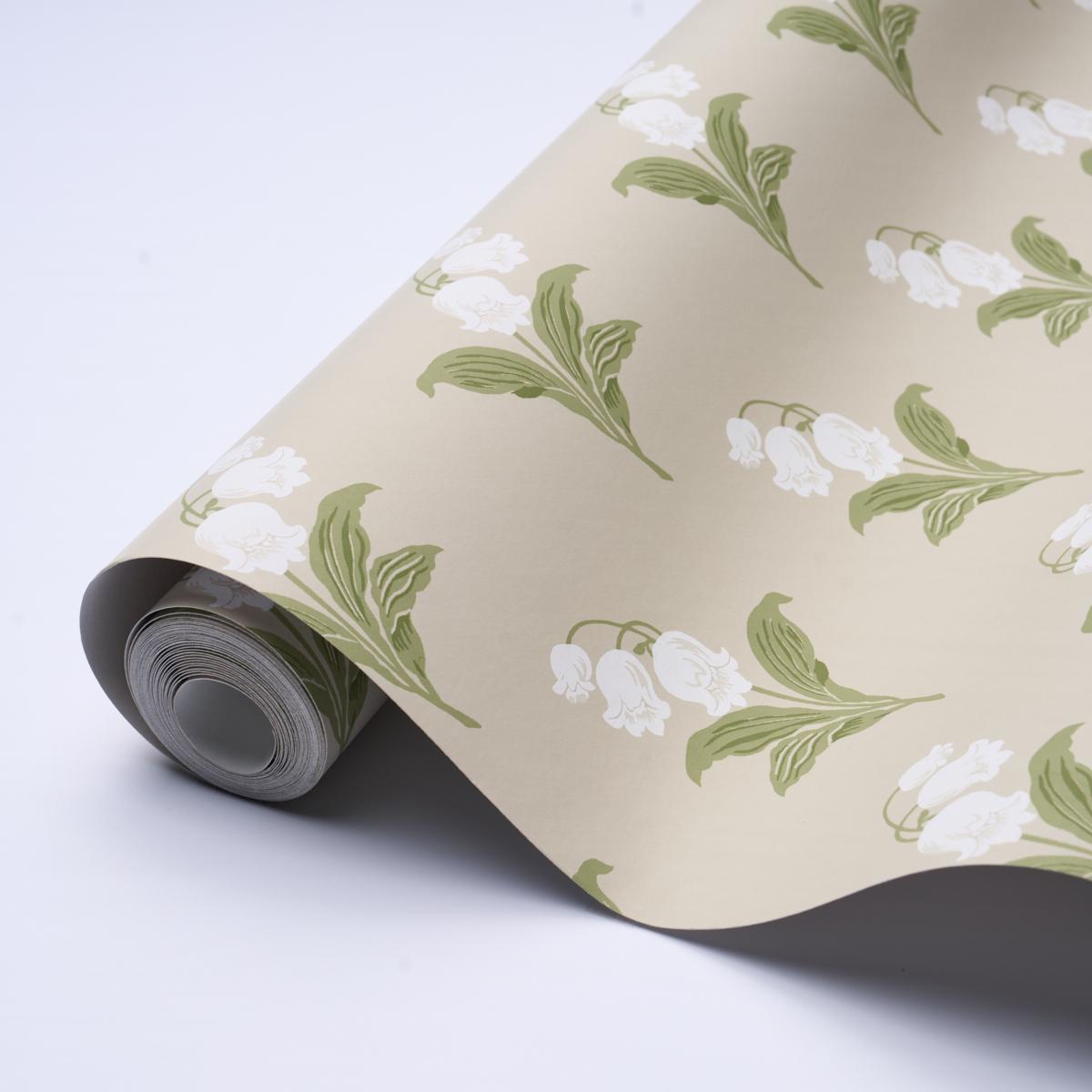 Schumacher Lily Of The Valley Wallpaper