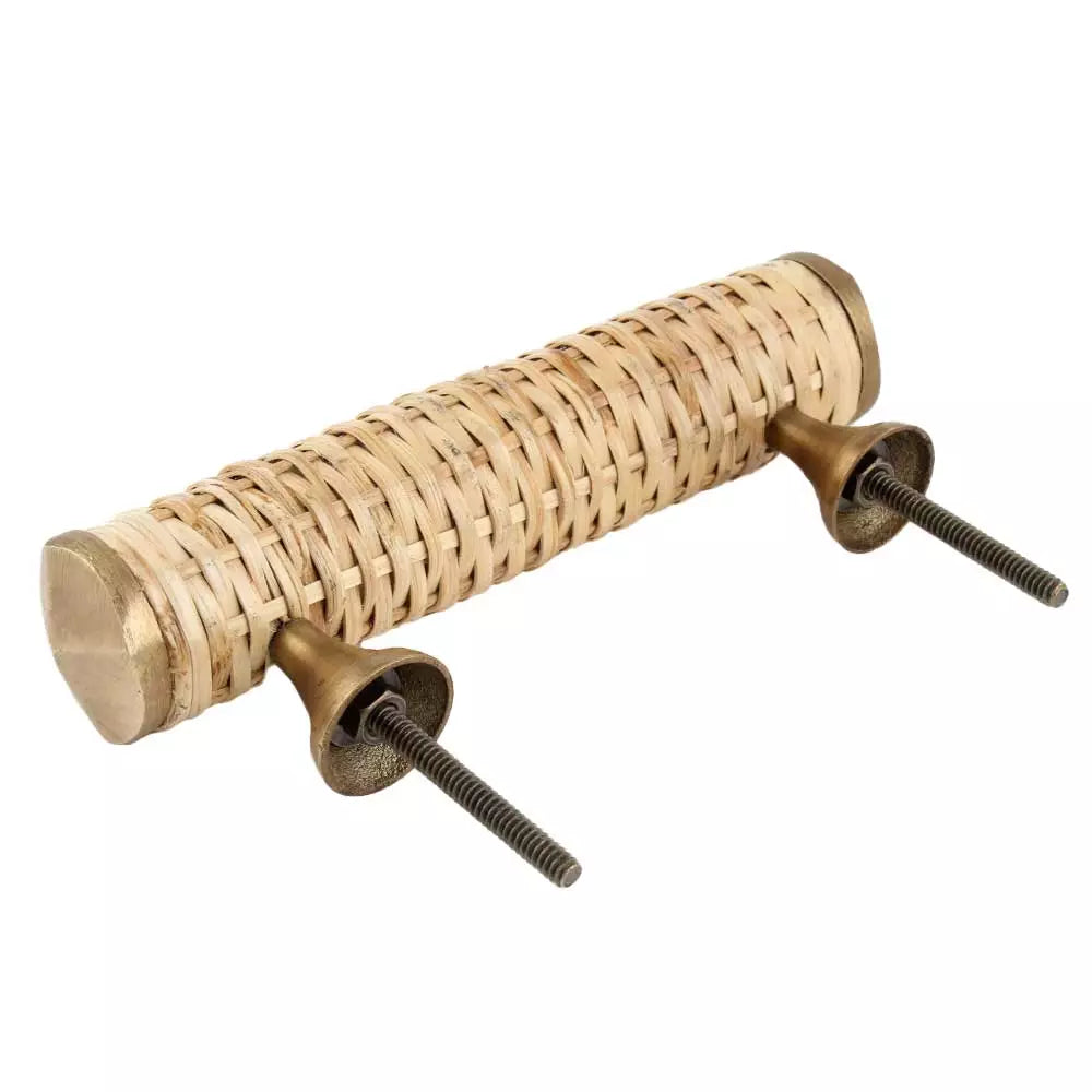 Round Rattan Cabinet Handle