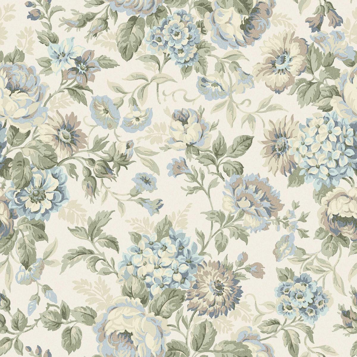 Schumacher Hortensia Wallpaper