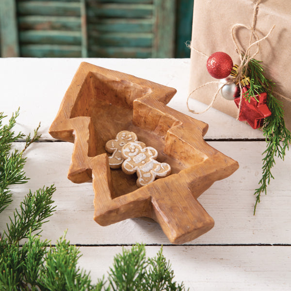 Christmas Tree Dough Bowl