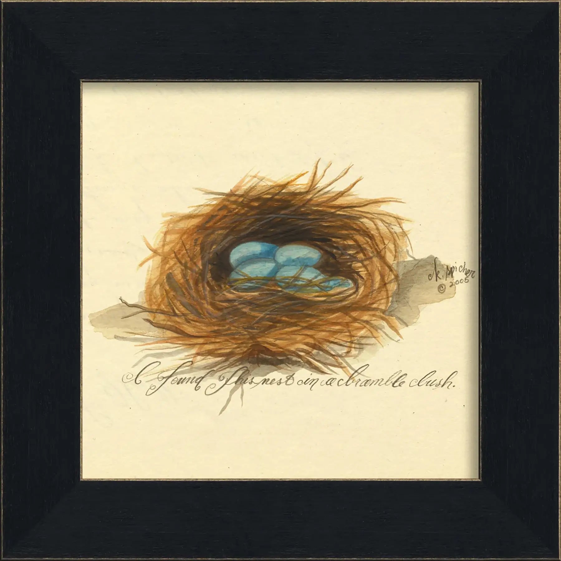 Nest Eggs Art Print