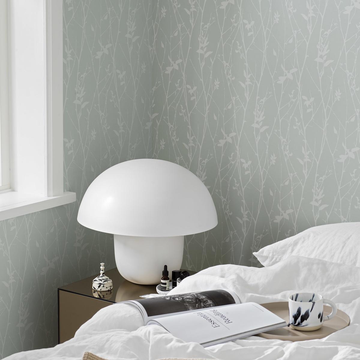 Schumacher Botanical Whisp Wallpaper