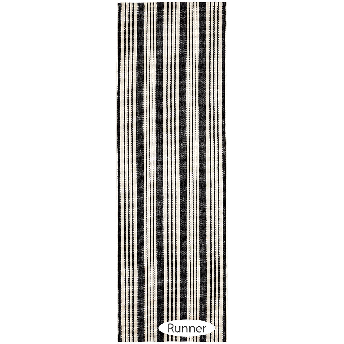 Dash & Albert Birmingham Black Indoor/Outdoor Rug