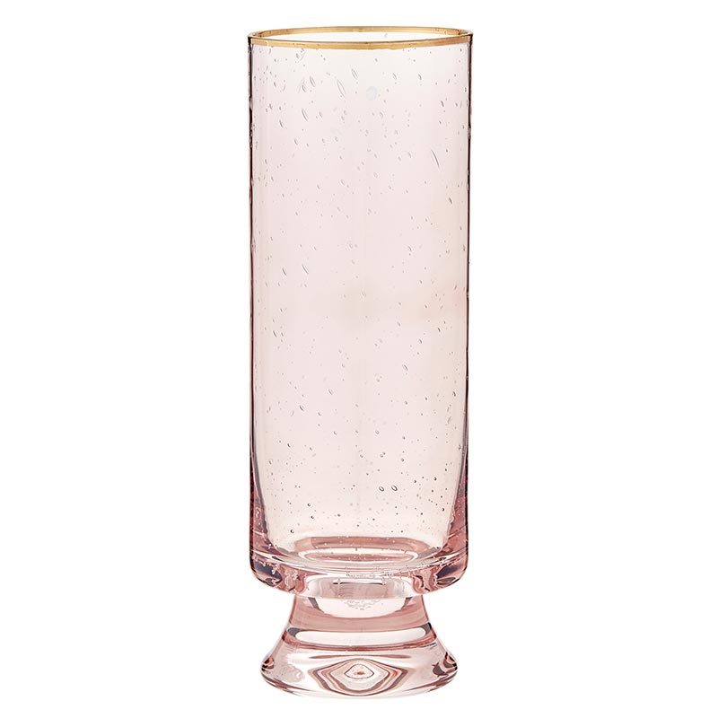 Blush Gold Rimmed Cocktail Glass