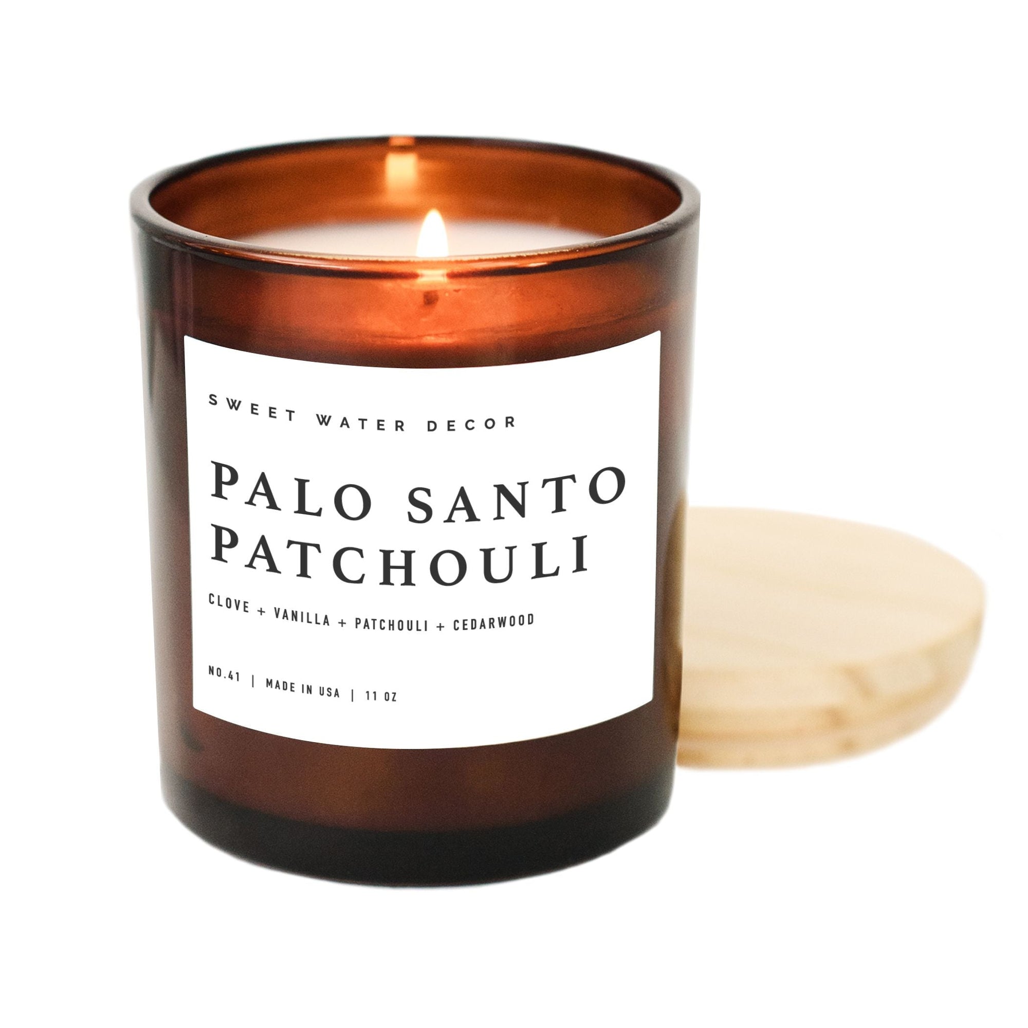 Palo Santo Patchouli Amber Jar Candle