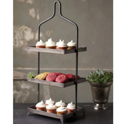 Three Tier Metal Display Stand