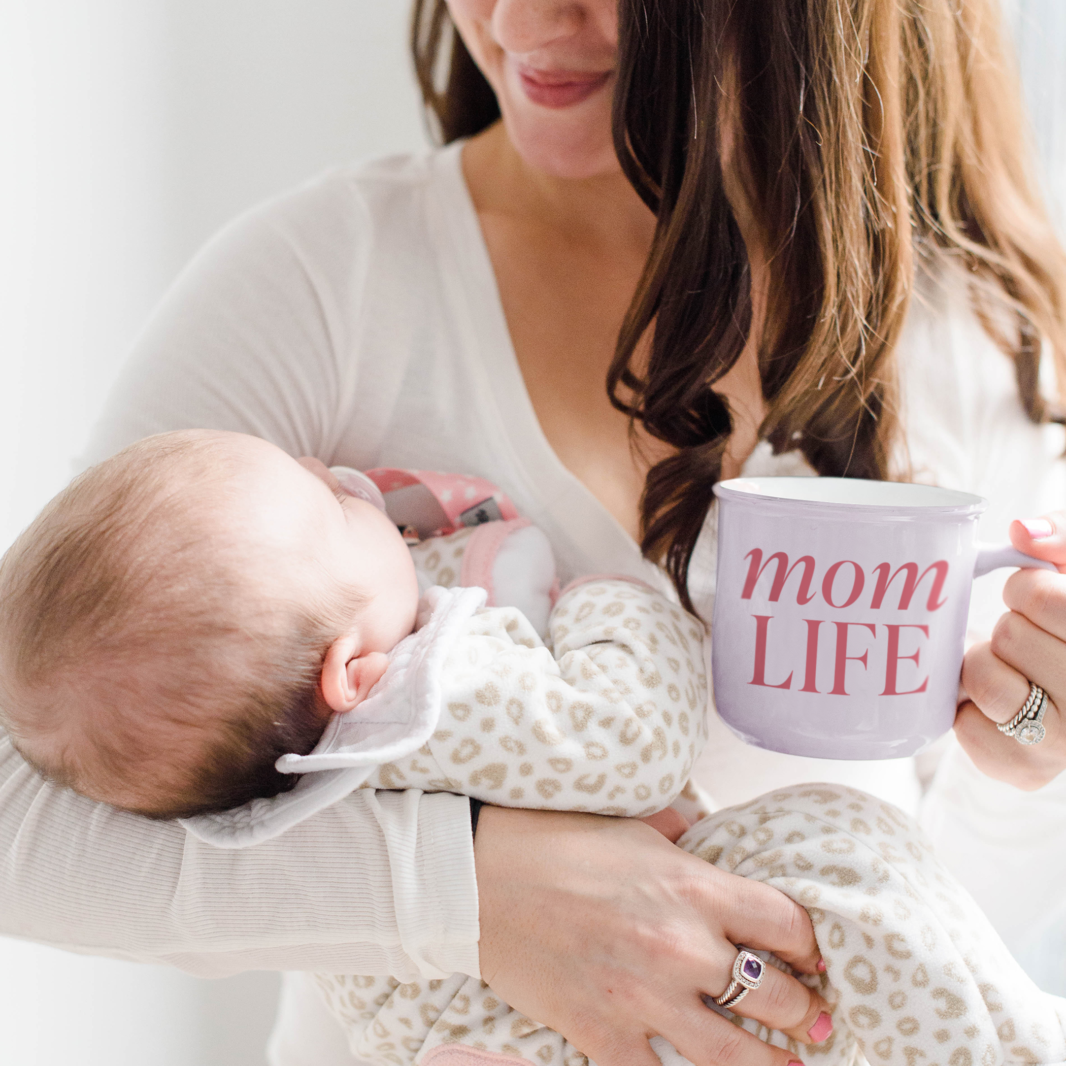 Mom Life Campfire Coffee Mug