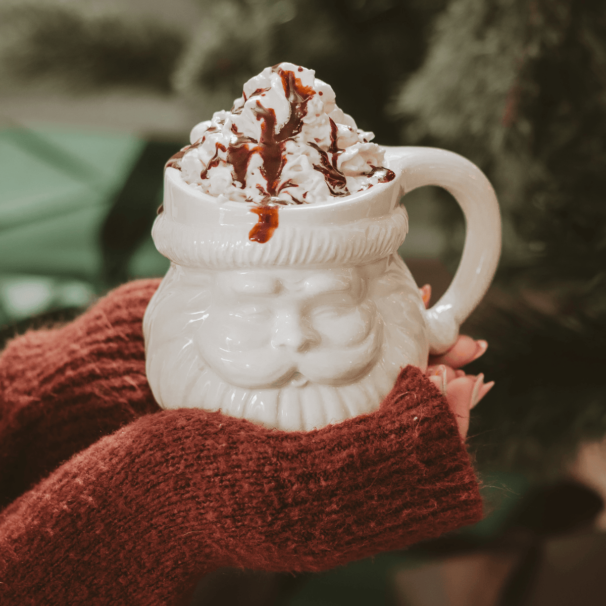 Santa Face Coffee Mug