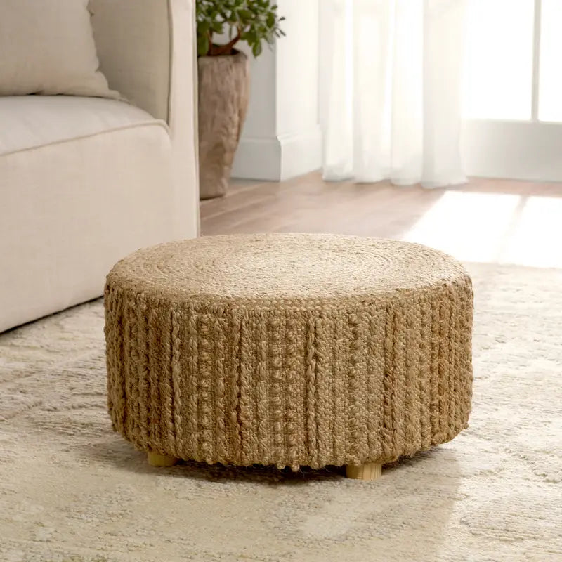 Core Elm Pouf Ottoman