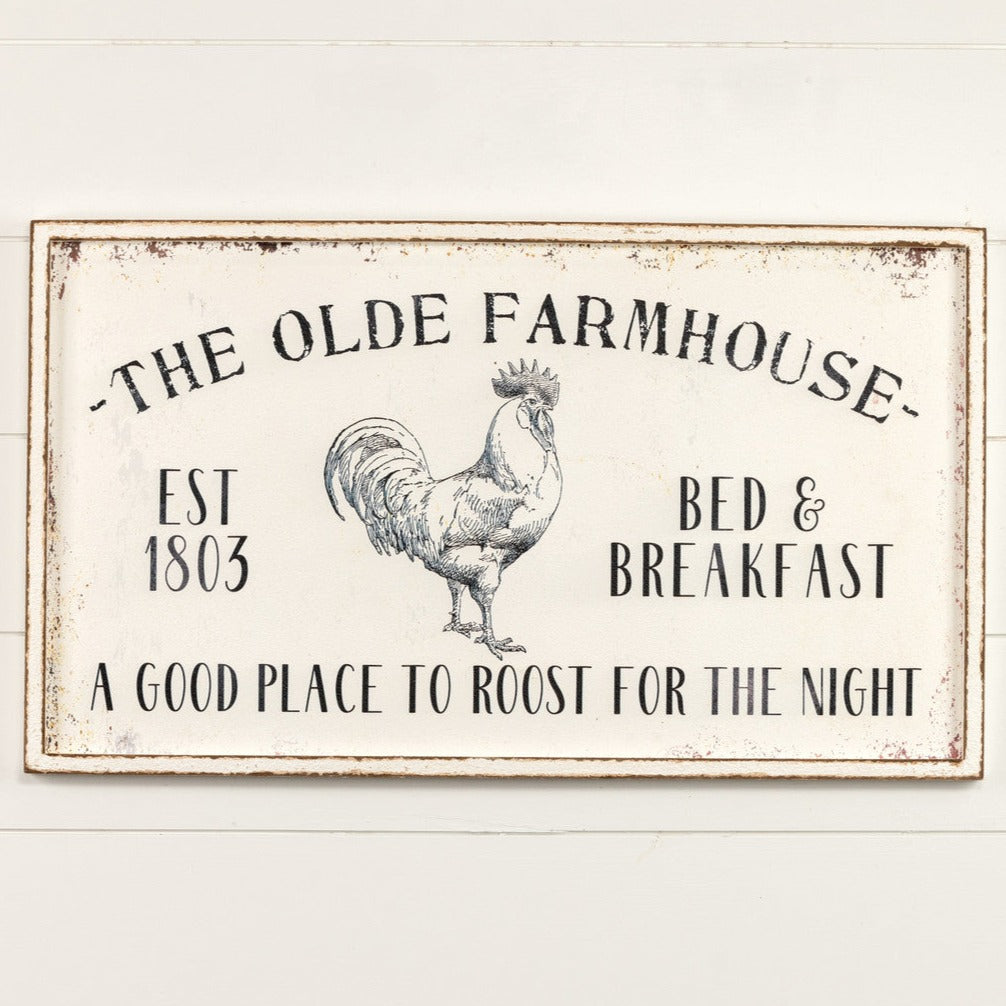 The Olde Farmhouse Sign