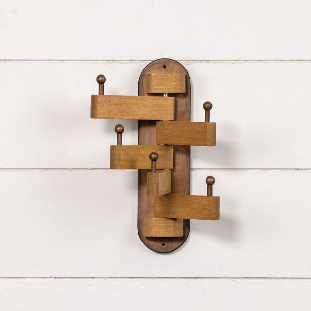 Swivel Wood Wall Hooks