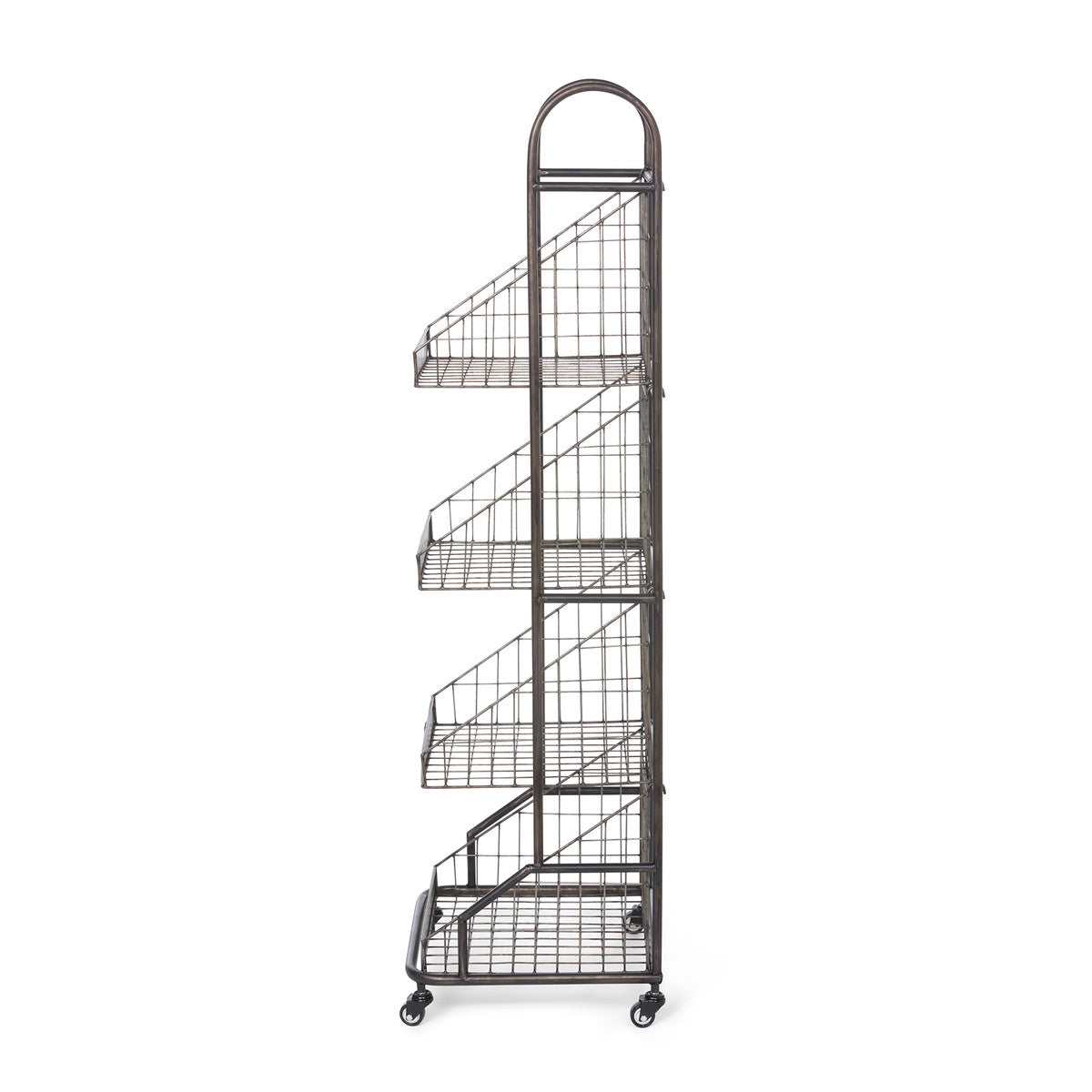 Grocer's Metal Bread Rack