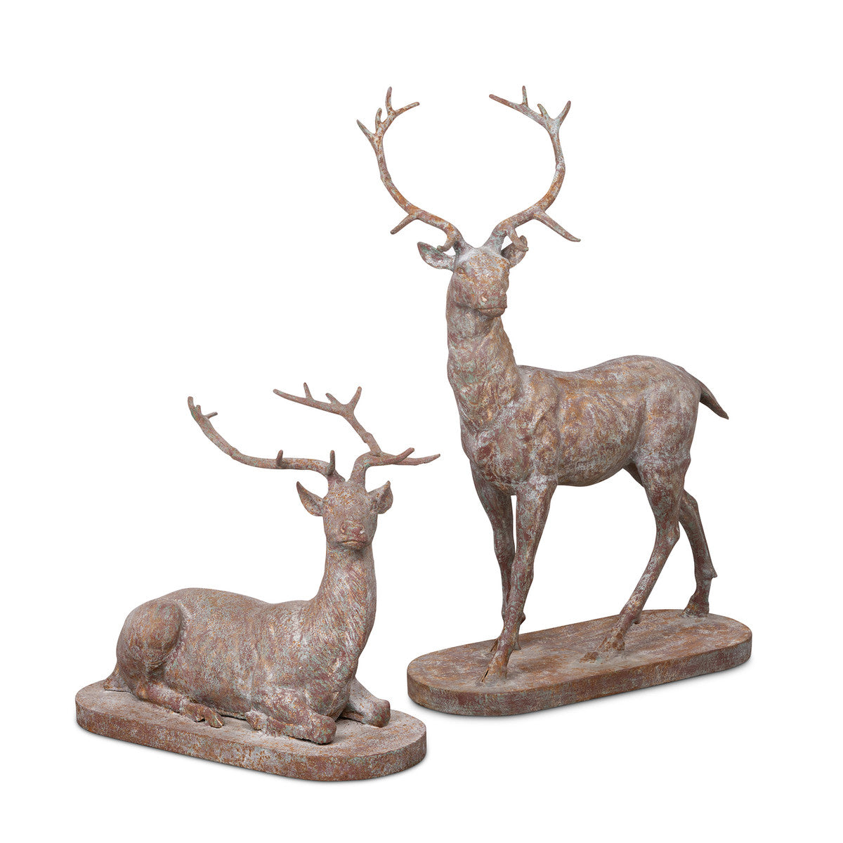 Cast Iron Estate Stags