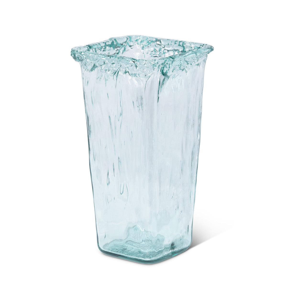 Oceana Organic Glass Square Vase