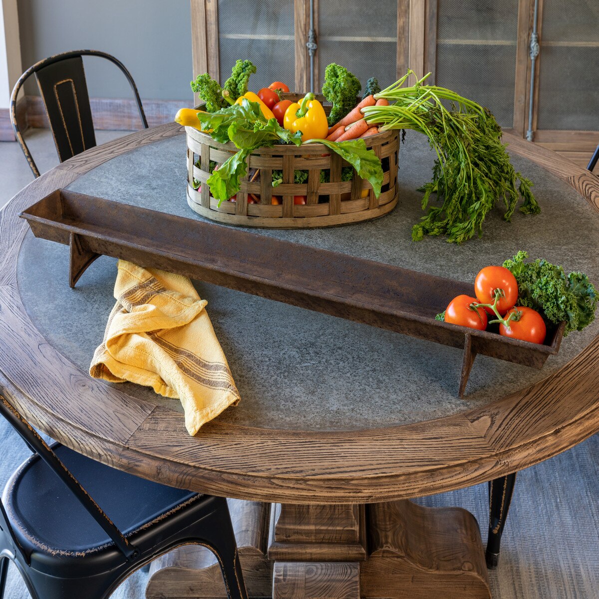 Chicken Feeder Centerpiece