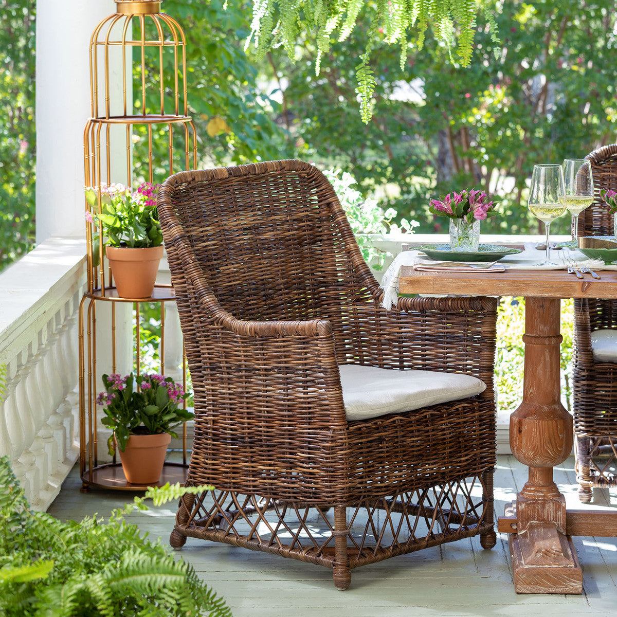 Rattan Terrace Chair