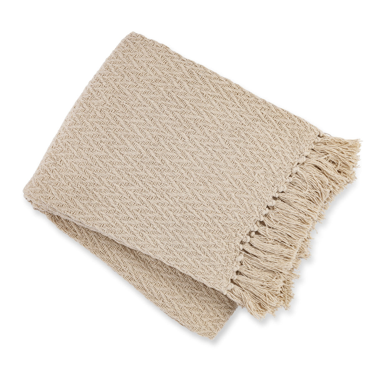 Cotton Heirloom Woven Throw