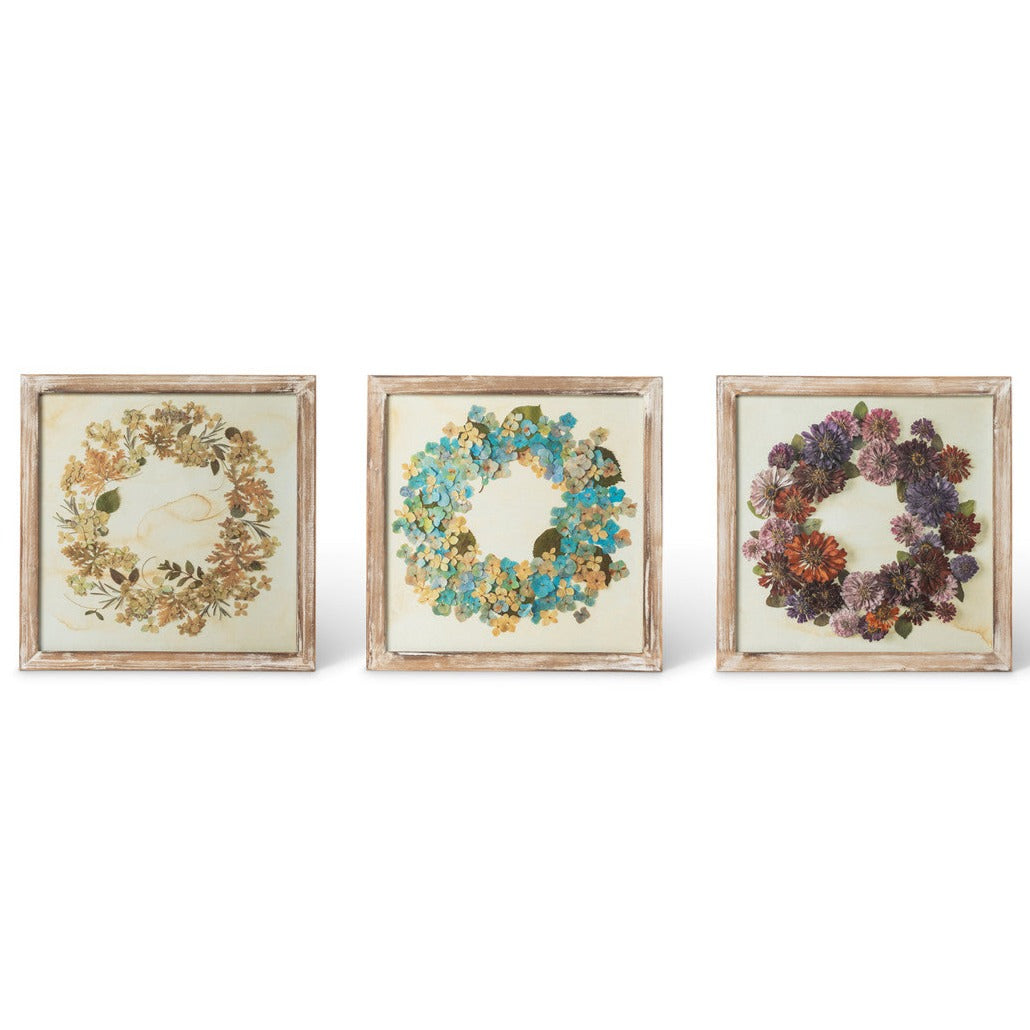 Dried Hydrangea Wreath Print Set