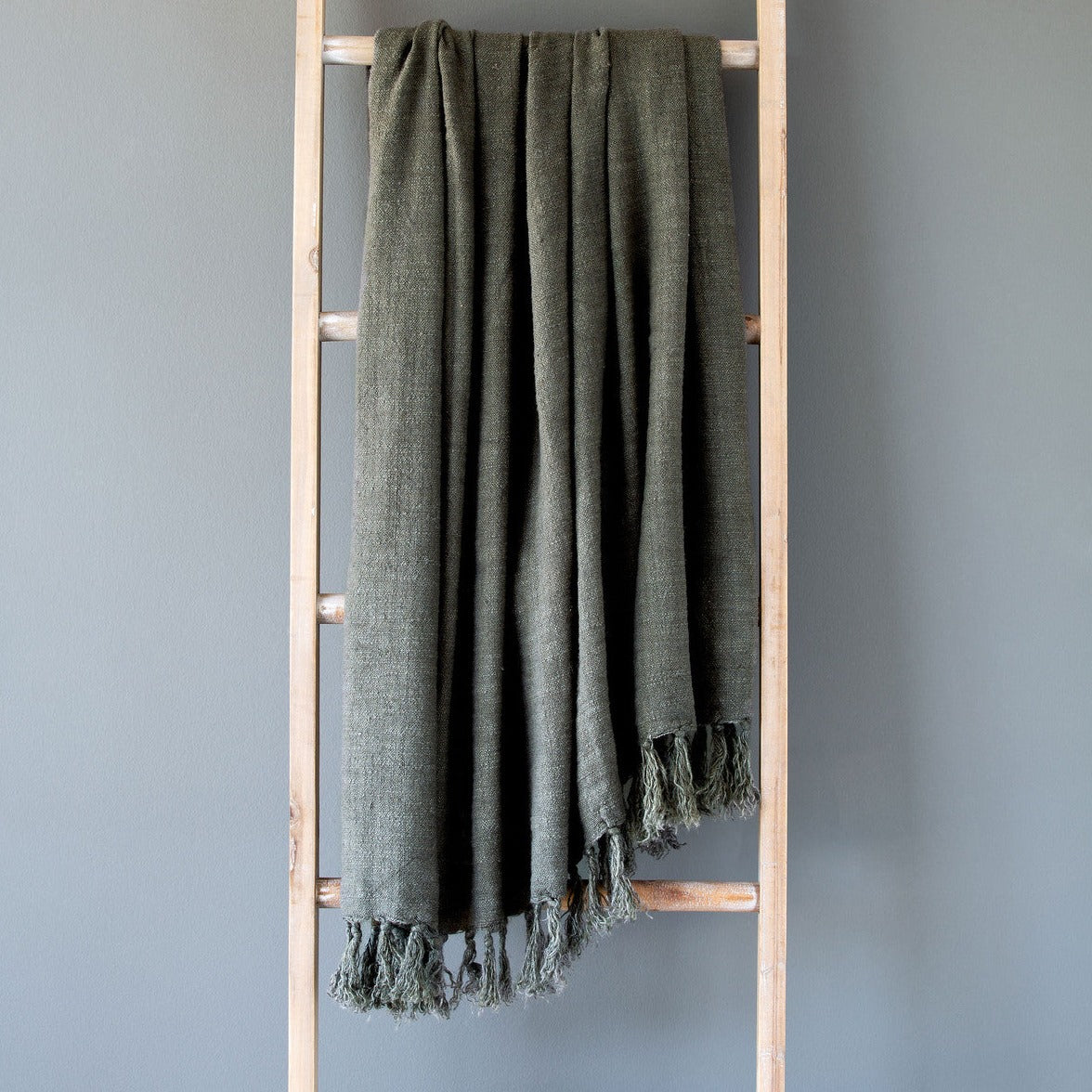 Washed Linen Throw