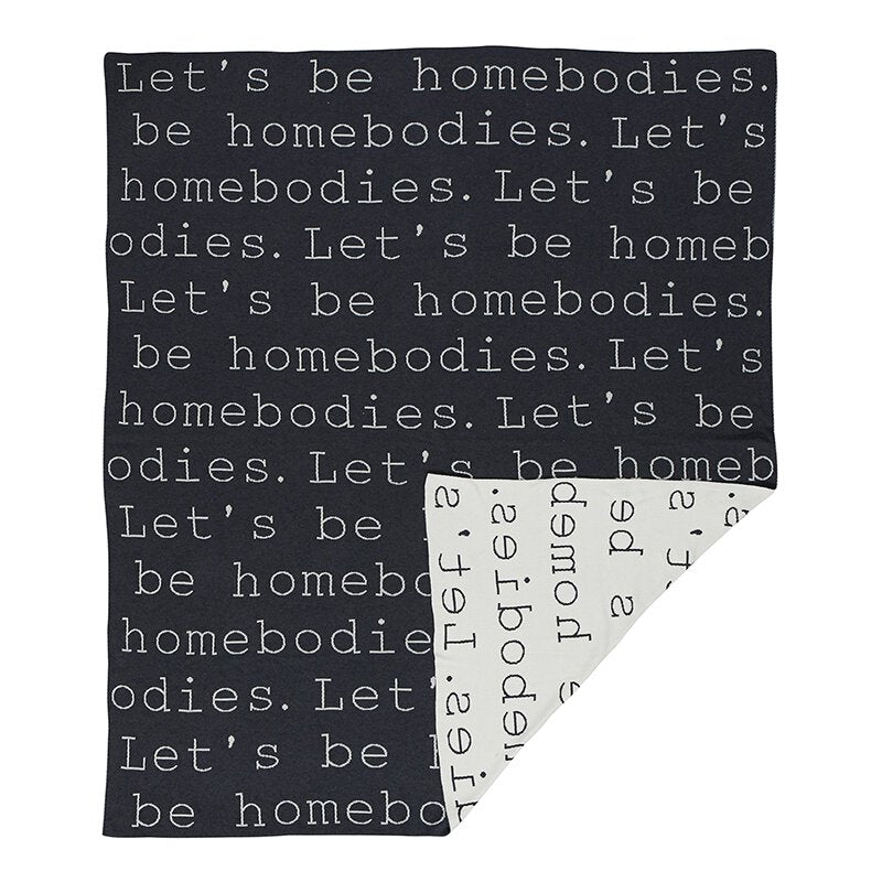 Homebodies Reversible Throw