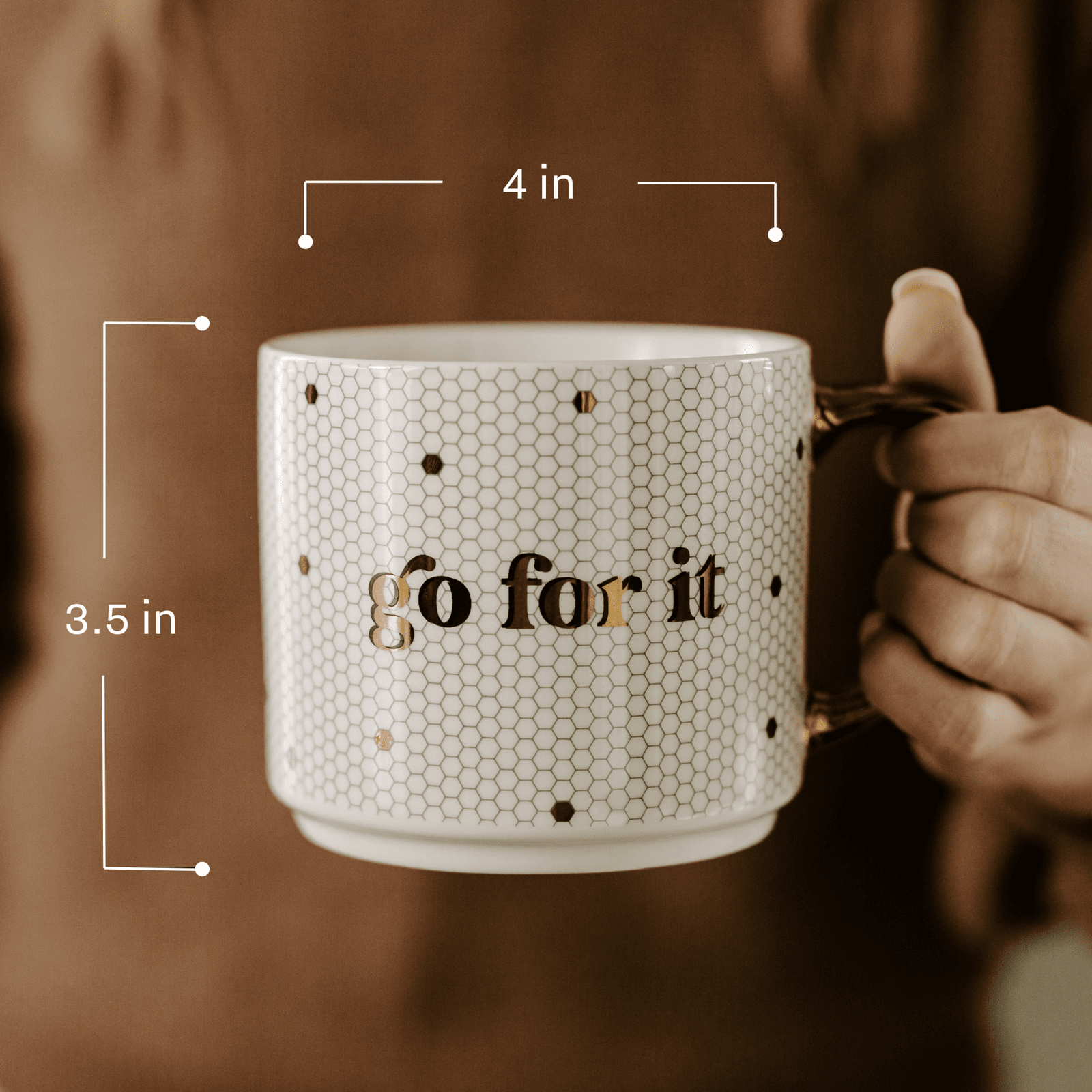 Go For It Tile Coffee Mug