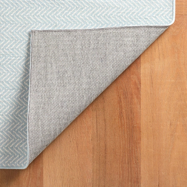 Herringbone Machine Washable Rug