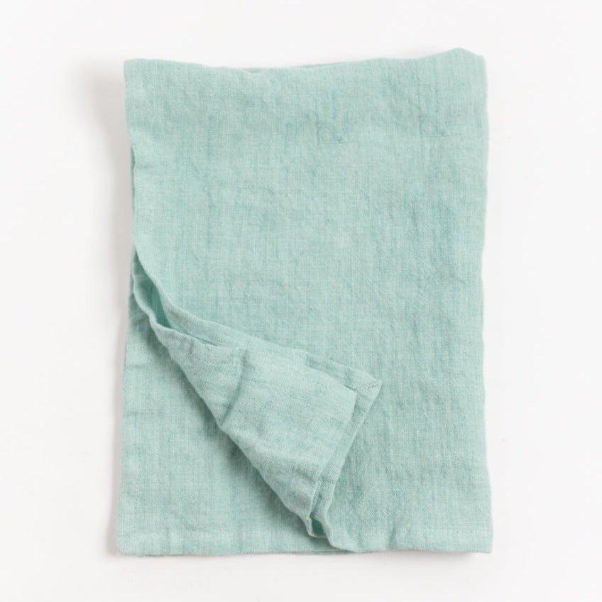 Stone Washed Linen Tea Towel