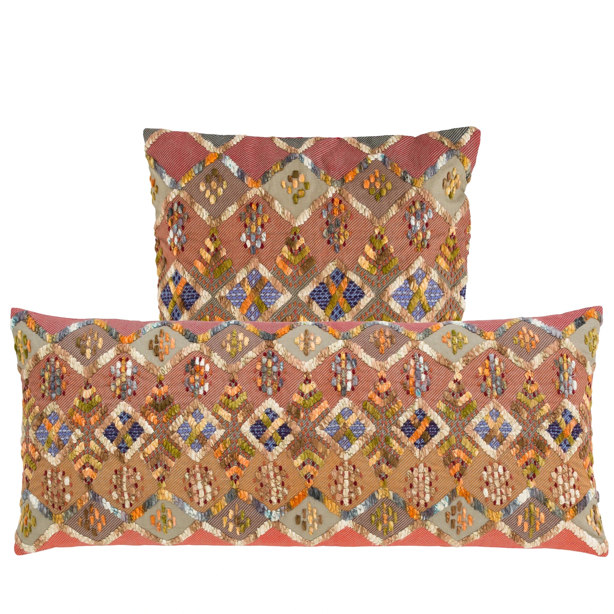 Pine Cone Hill Kenya Embroidered Decorative Pillow