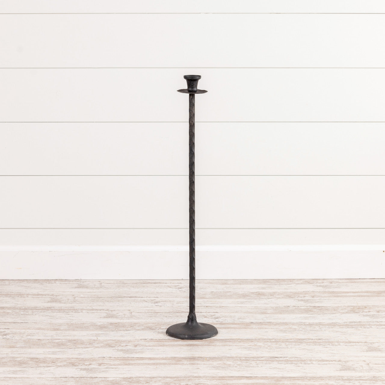 Black Tall Taper Candlestick