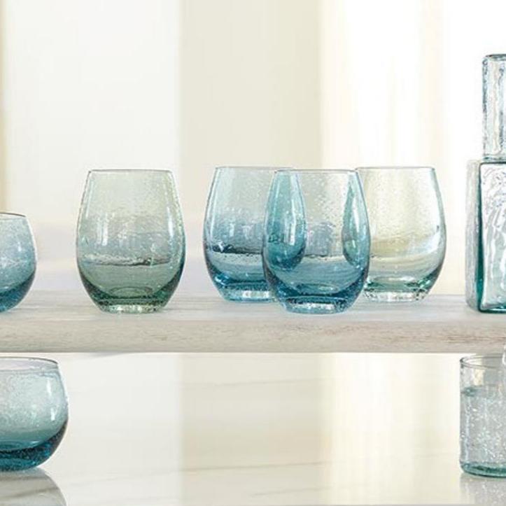 Seeded Wine Glass Set