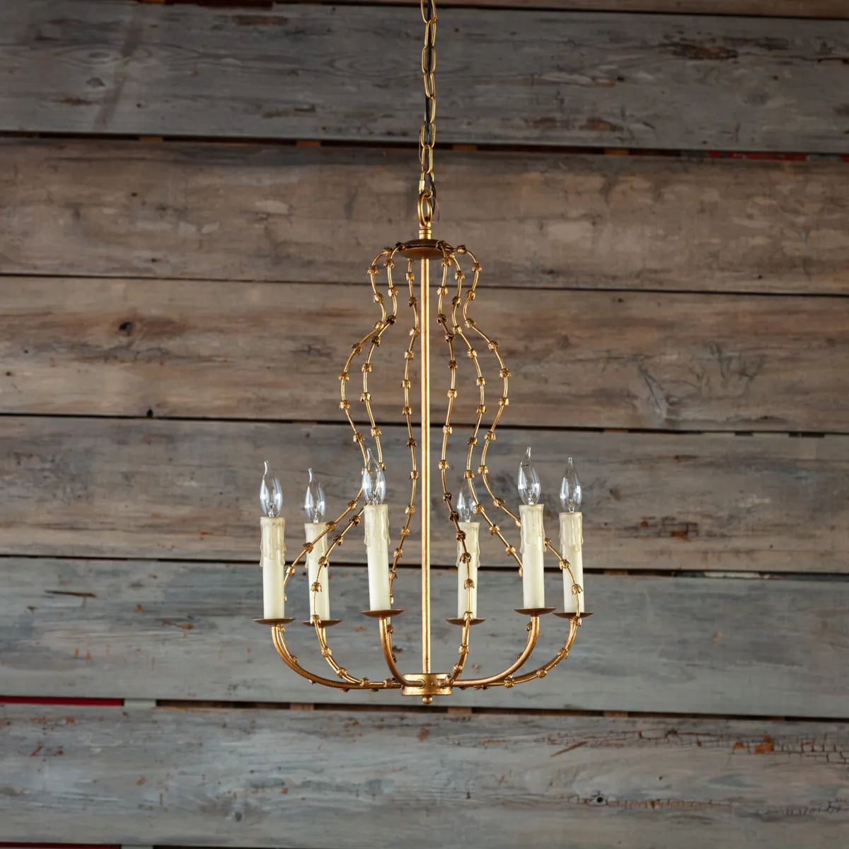 Georgetown Gilded Chandelier