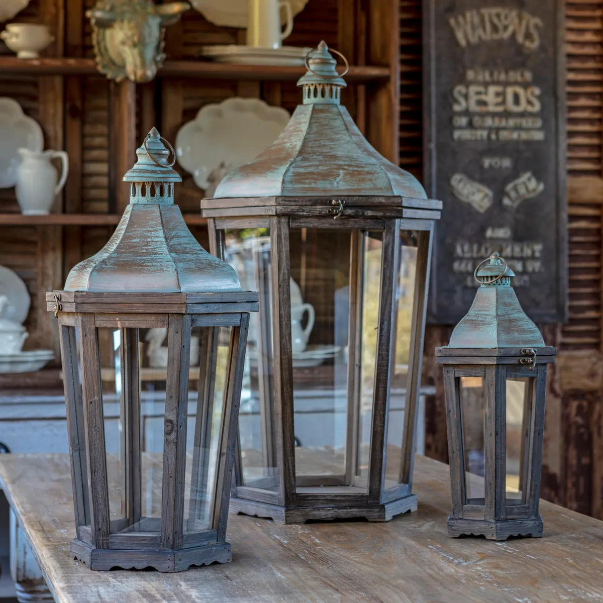 French Quarter Lantern Set