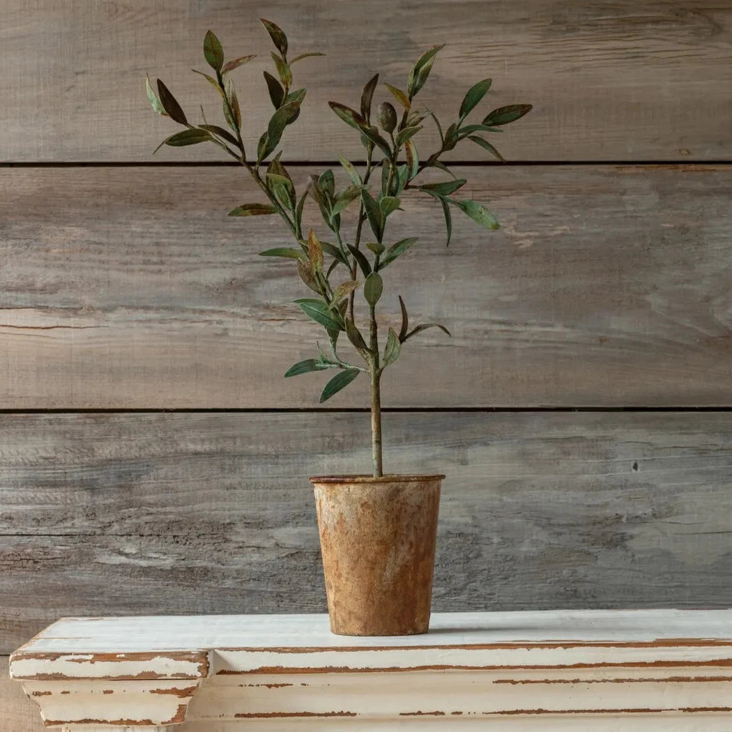 Metal Work Olive Tree