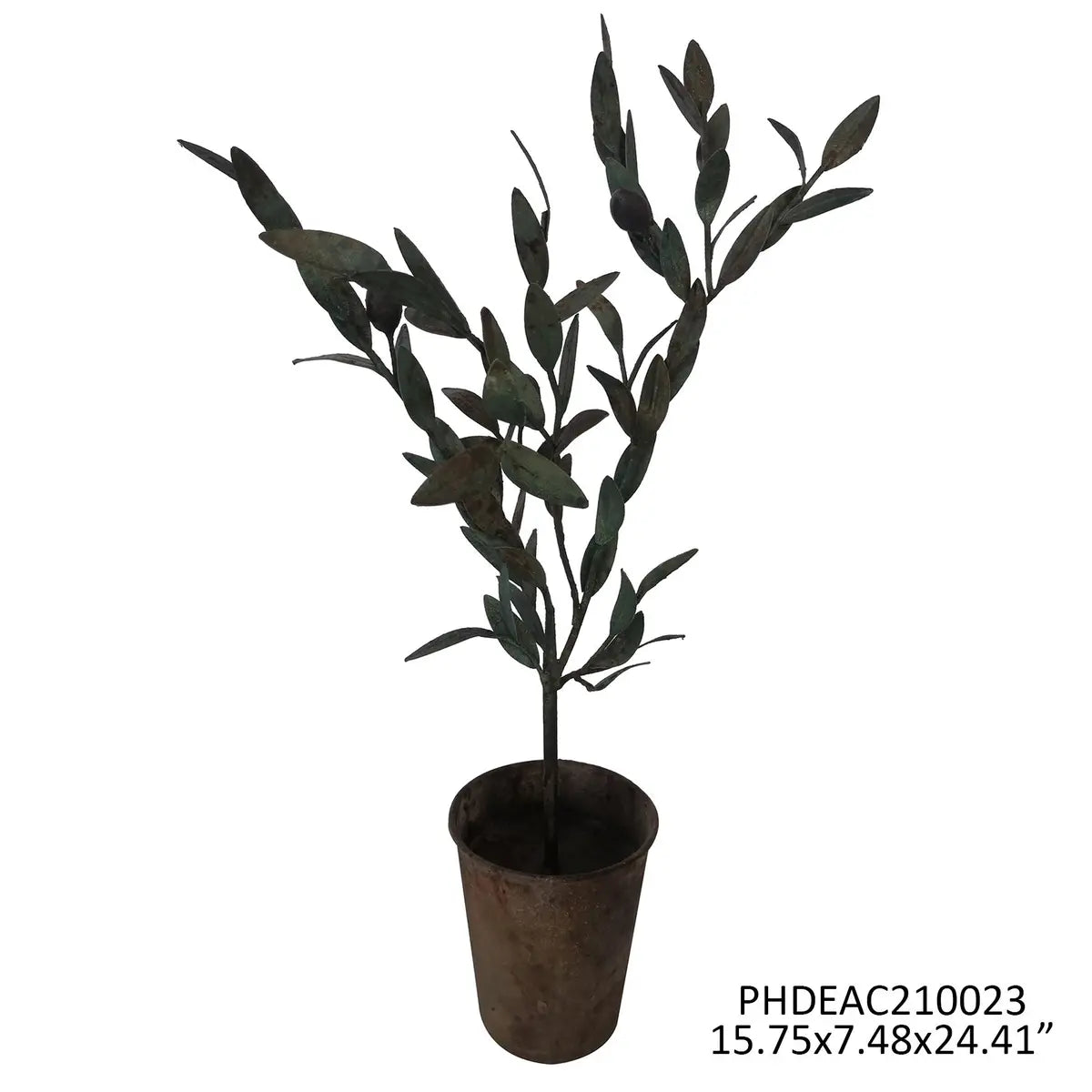 Metal Work Olive Tree