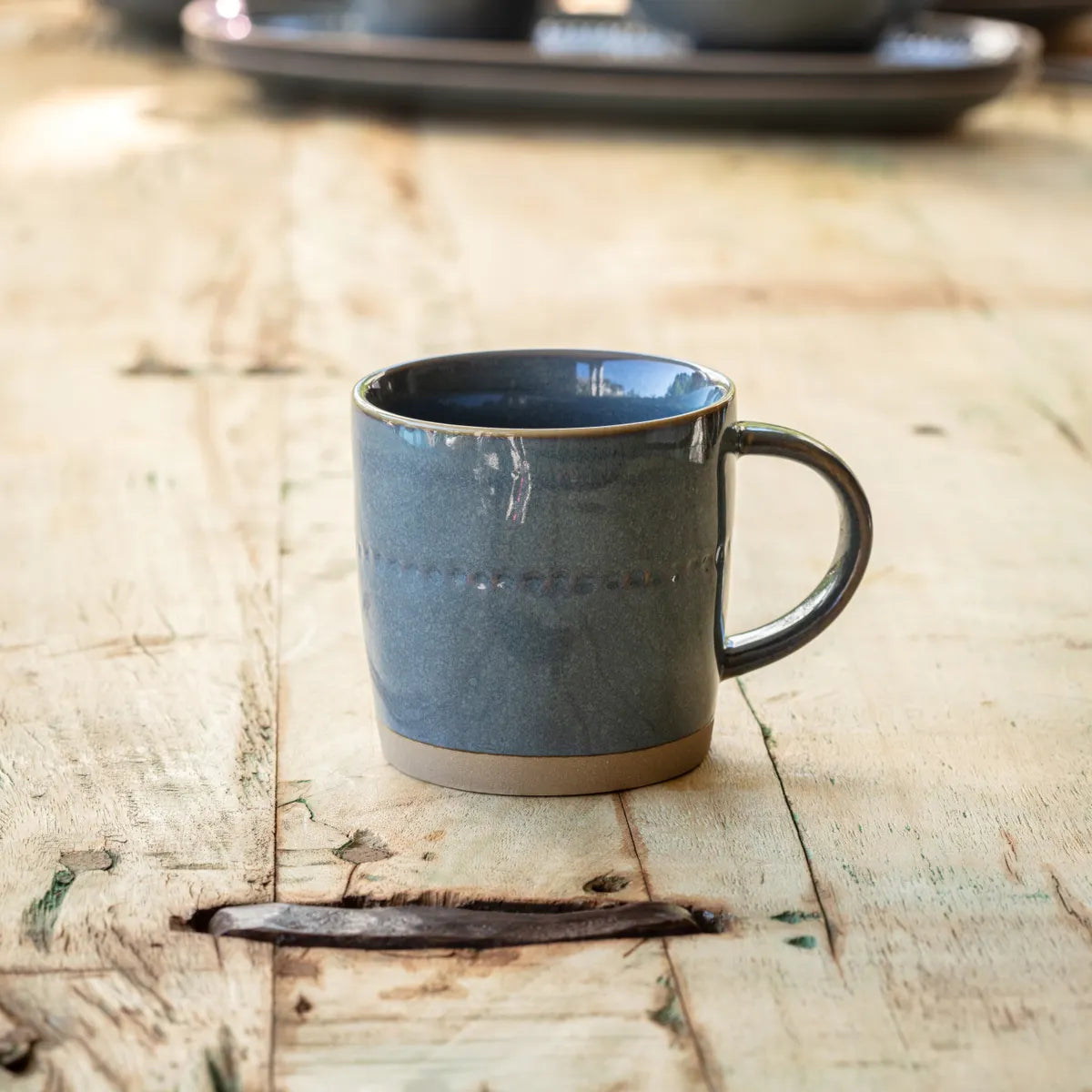 Legbar Blue Coffee Mug Set