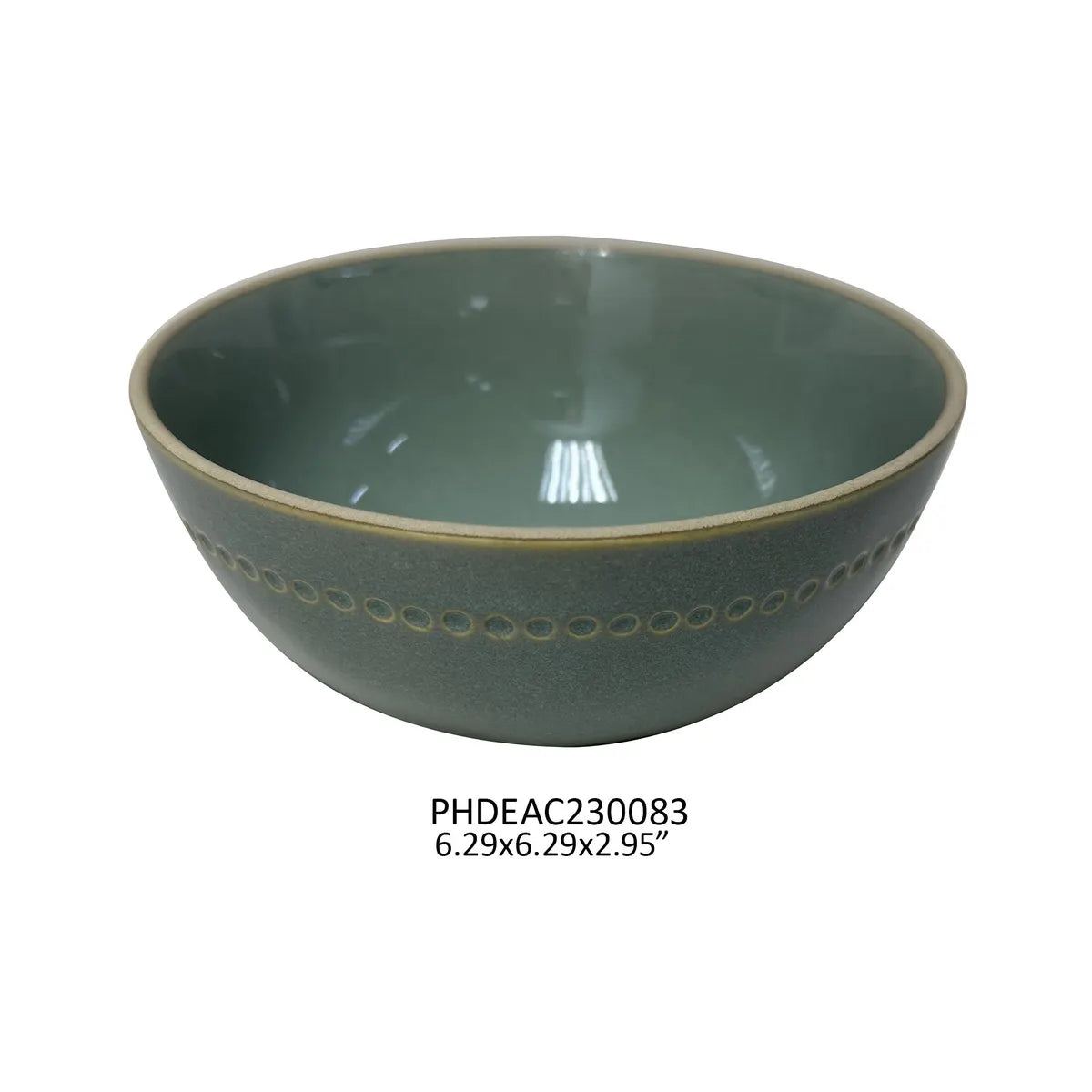 Araucana Green Soup Bowl Set