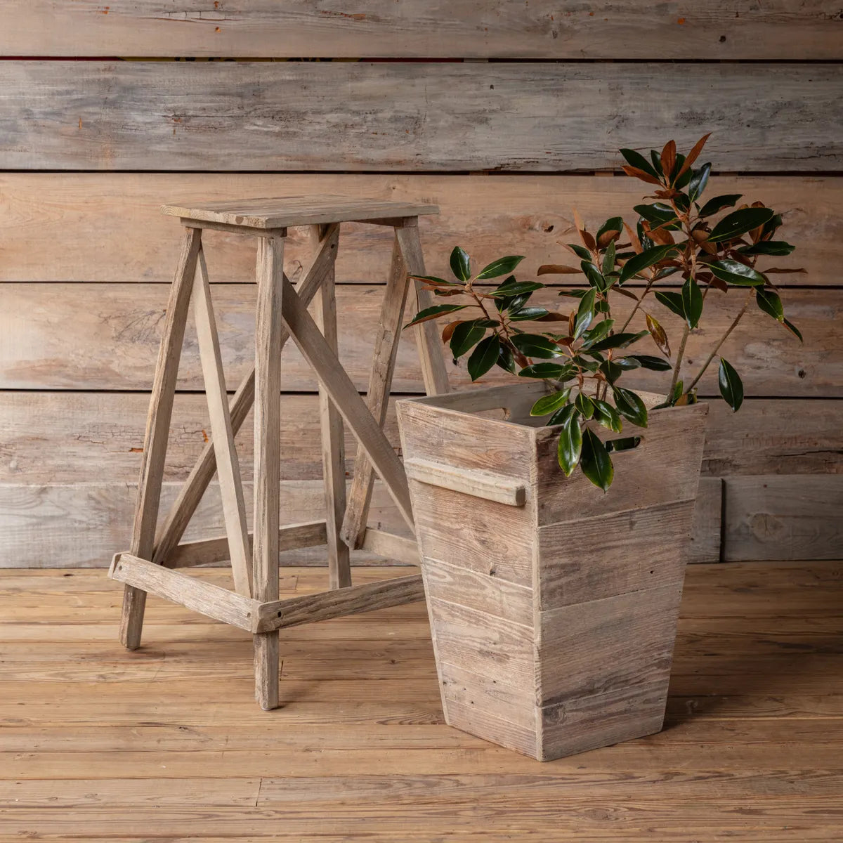 Grainery Wooden Planter