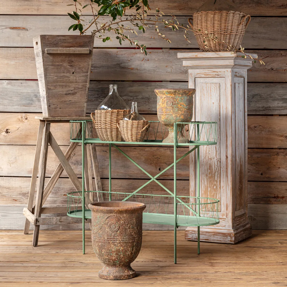 Grainery Wooden Planter