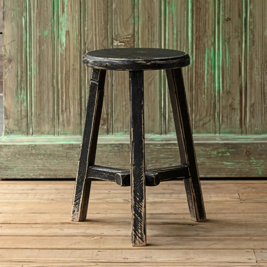 Primitive Black Stool