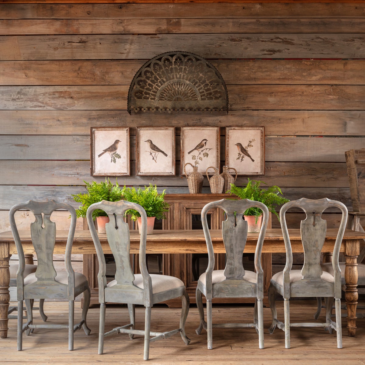 Swedish Settlers Dining Chair Set