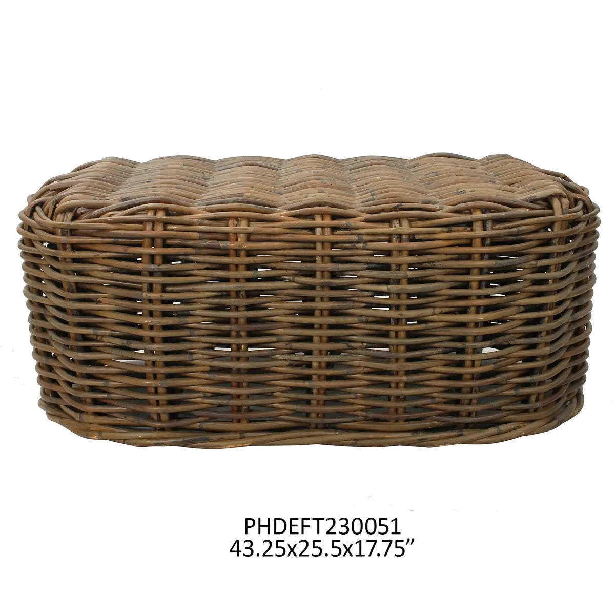 River Cargo Rattan Coffee Table