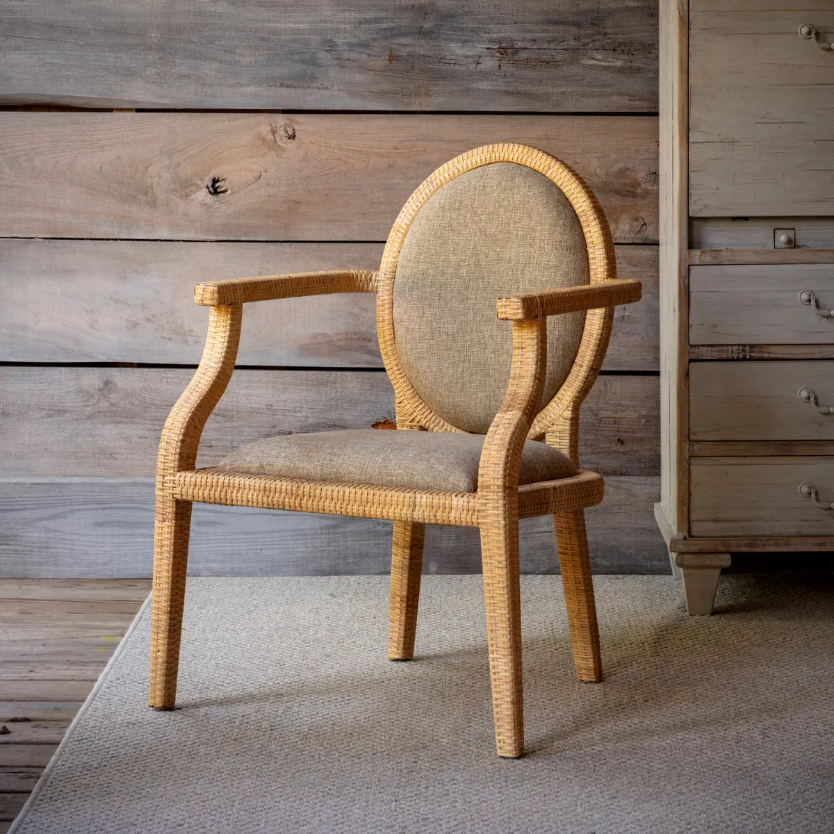 Rattan French Quarter Chair