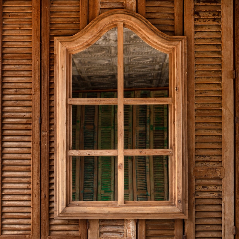 Arched Window Mirror