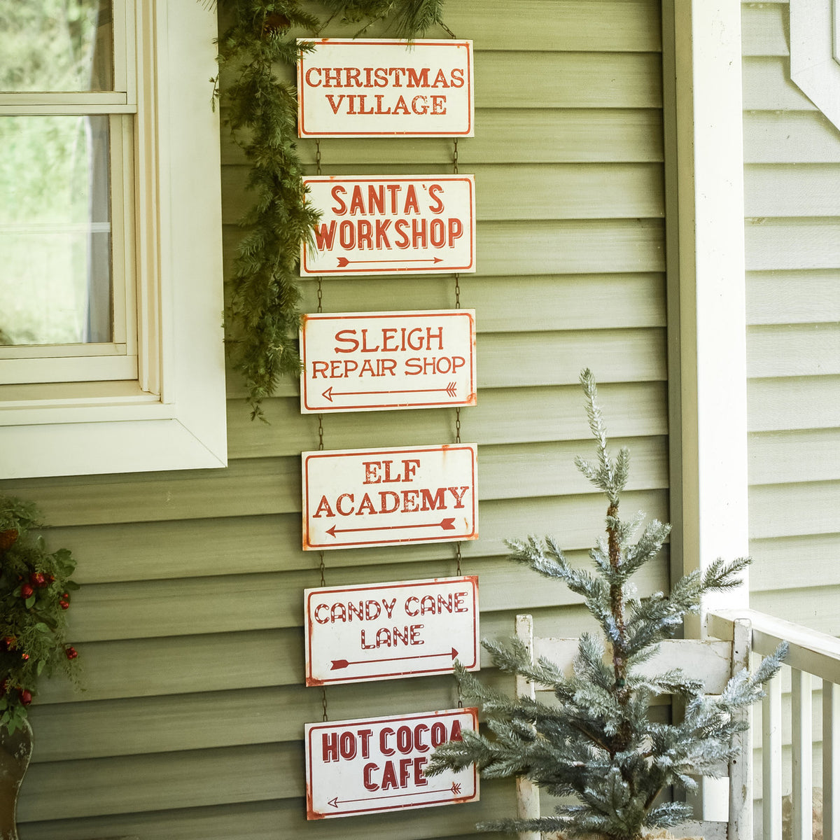 Christmas Village Sign