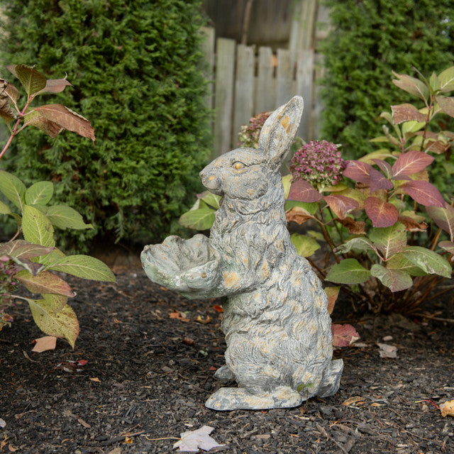 Rabbit Bird Bath