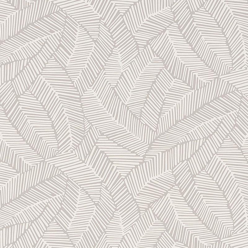 Schumacher Abstract Leaf Print Wallpaper