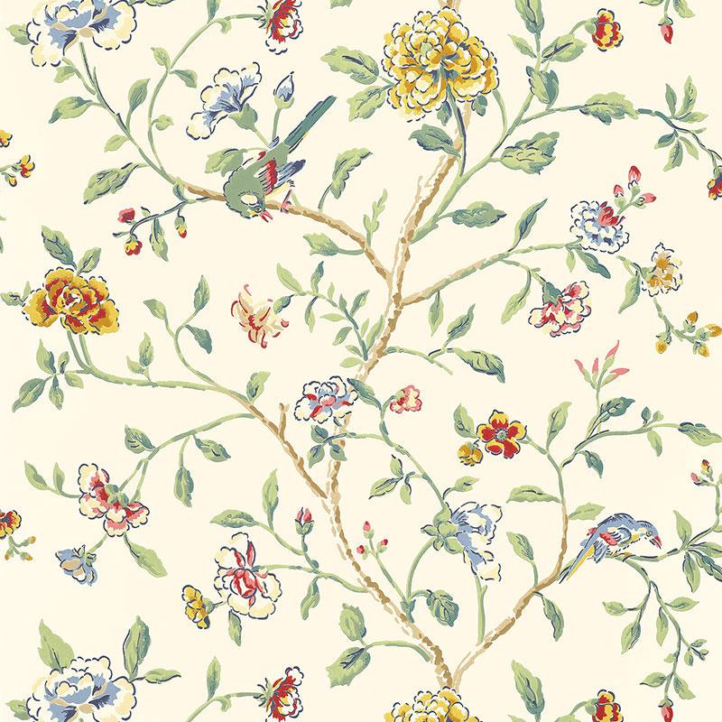 Schumacher Annabelle Vine Wallpaper