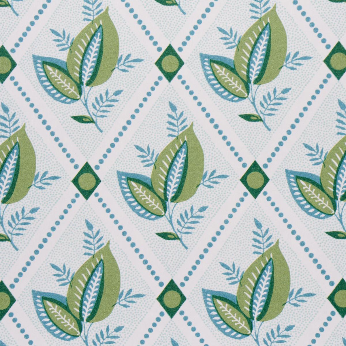 Schumacher Basile Trellis Print Wallpaper