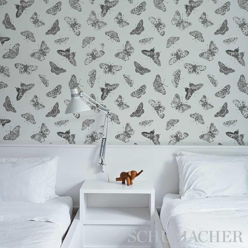 Schumacher Burnell Butterfly Wallpaper